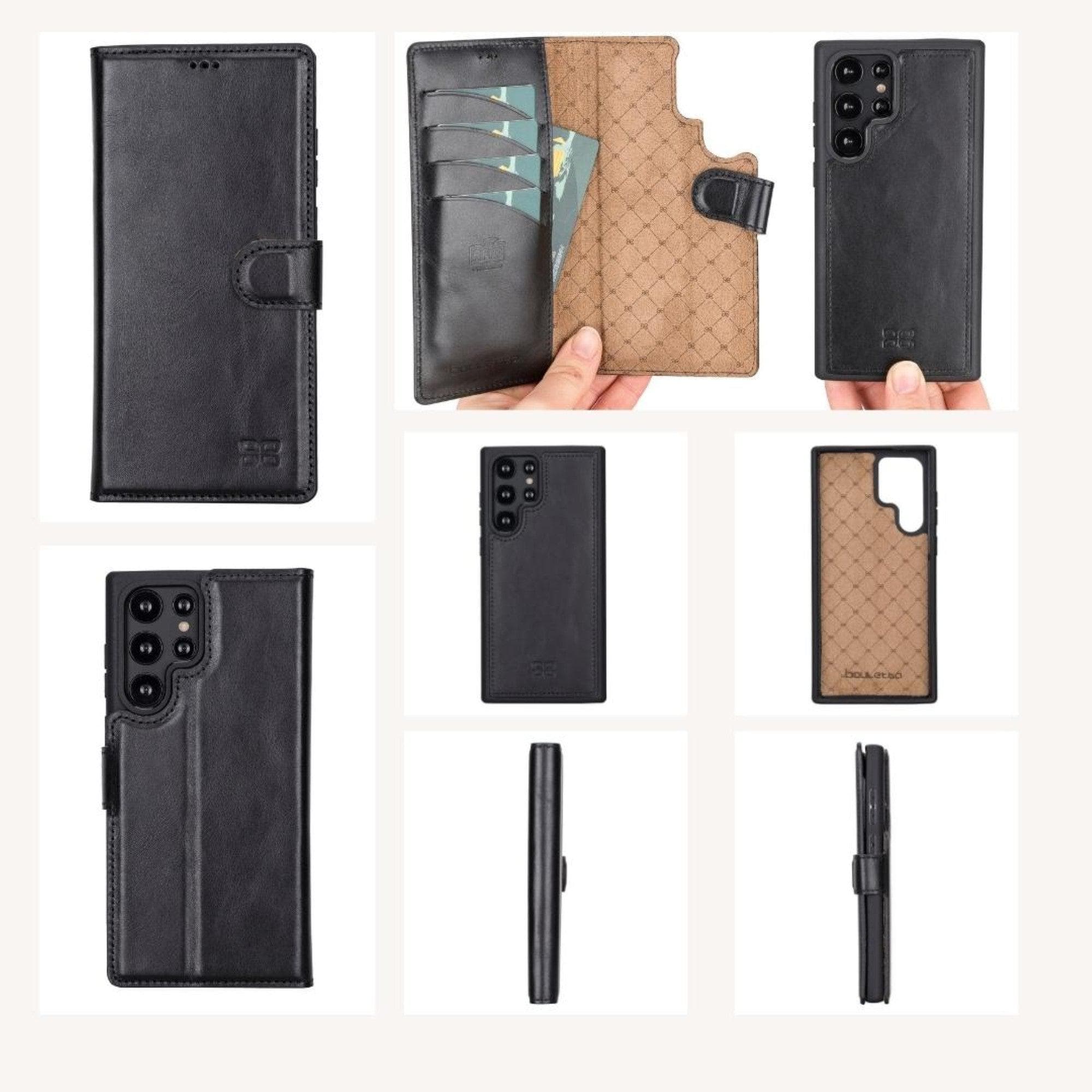 Samsung Galaxy S22 Series Leather Detachable Wallet Case Bouletta LTD