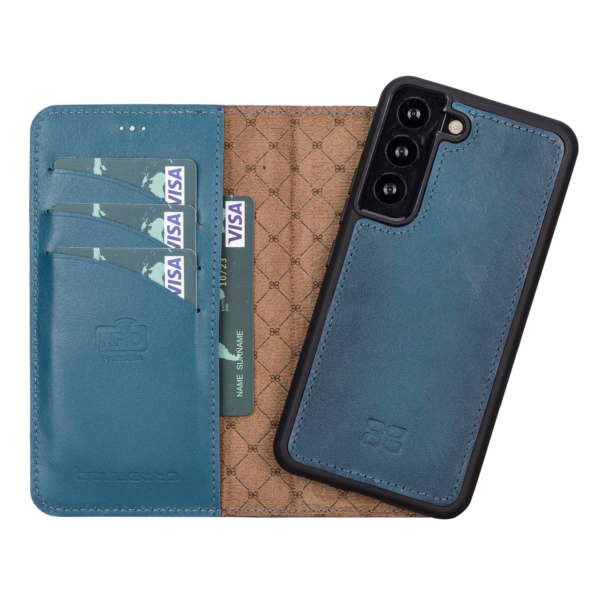 Samsung Galaxy S22 Series Leather Detachable Wallet Case Bouletta LTD