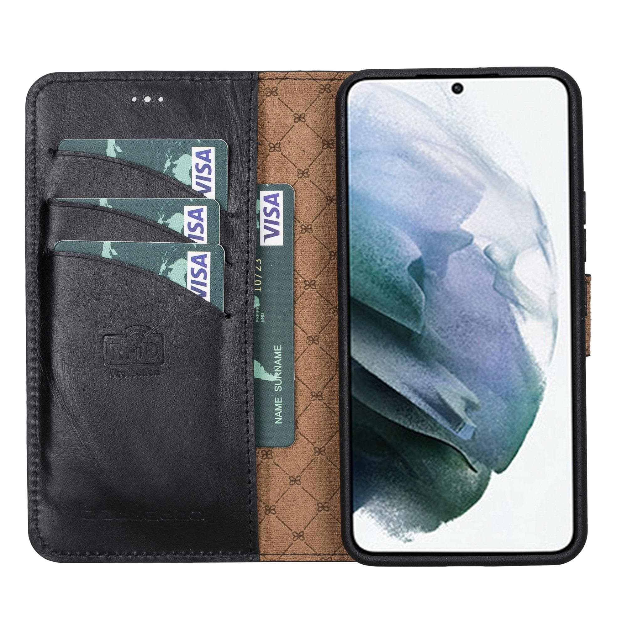 Samsung Galaxy S22 Series Leather Detachable Wallet Case Bouletta LTD