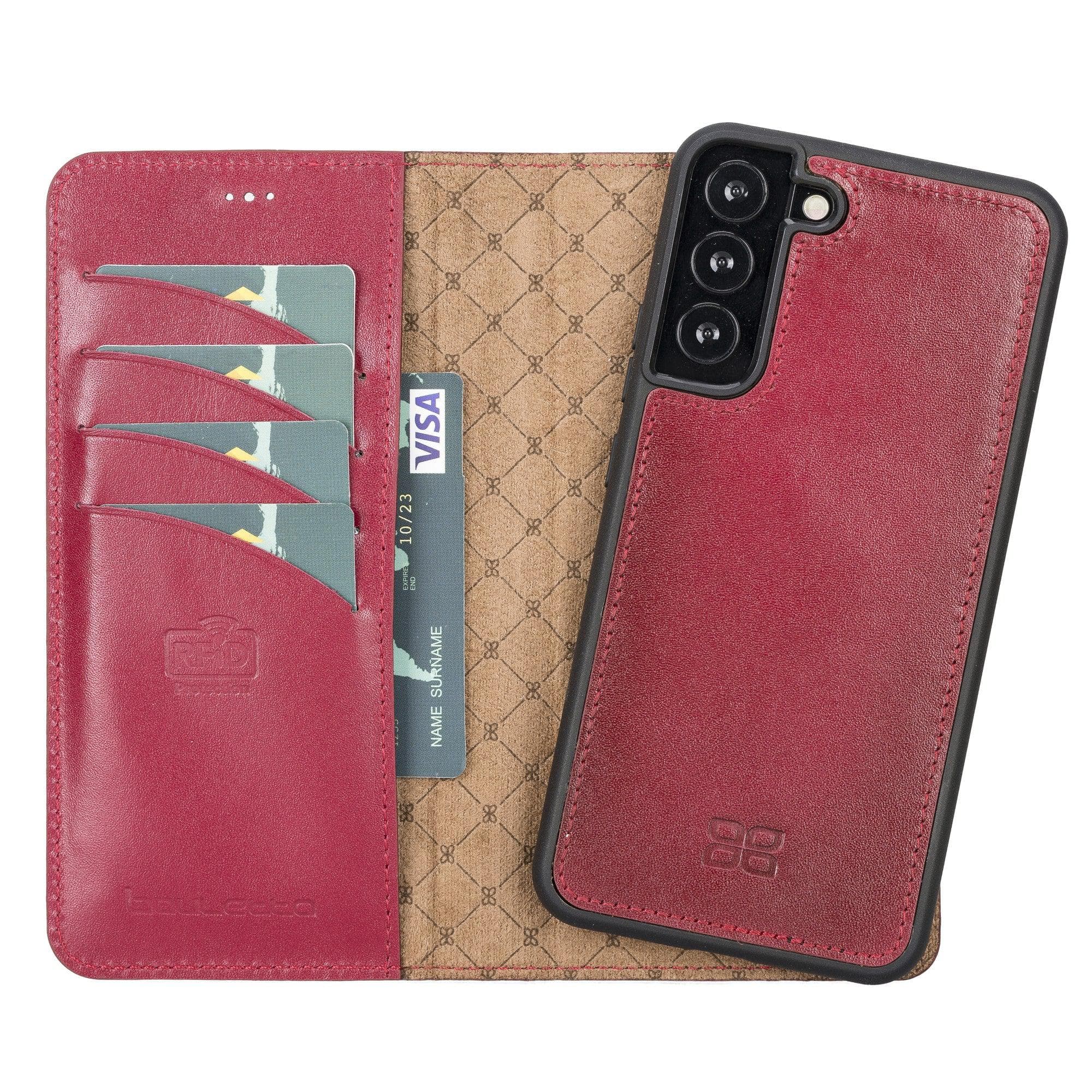 Samsung Galaxy S22 Series Leather Detachable Wallet Case Bouletta LTD