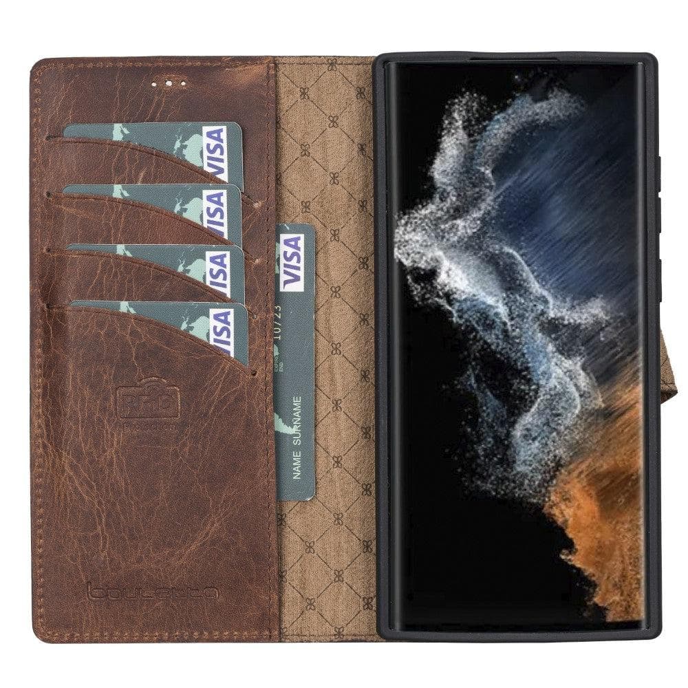 Samsung Galaxy S22 Series Leather Detachable Wallet Case - MW Bouletta LTD