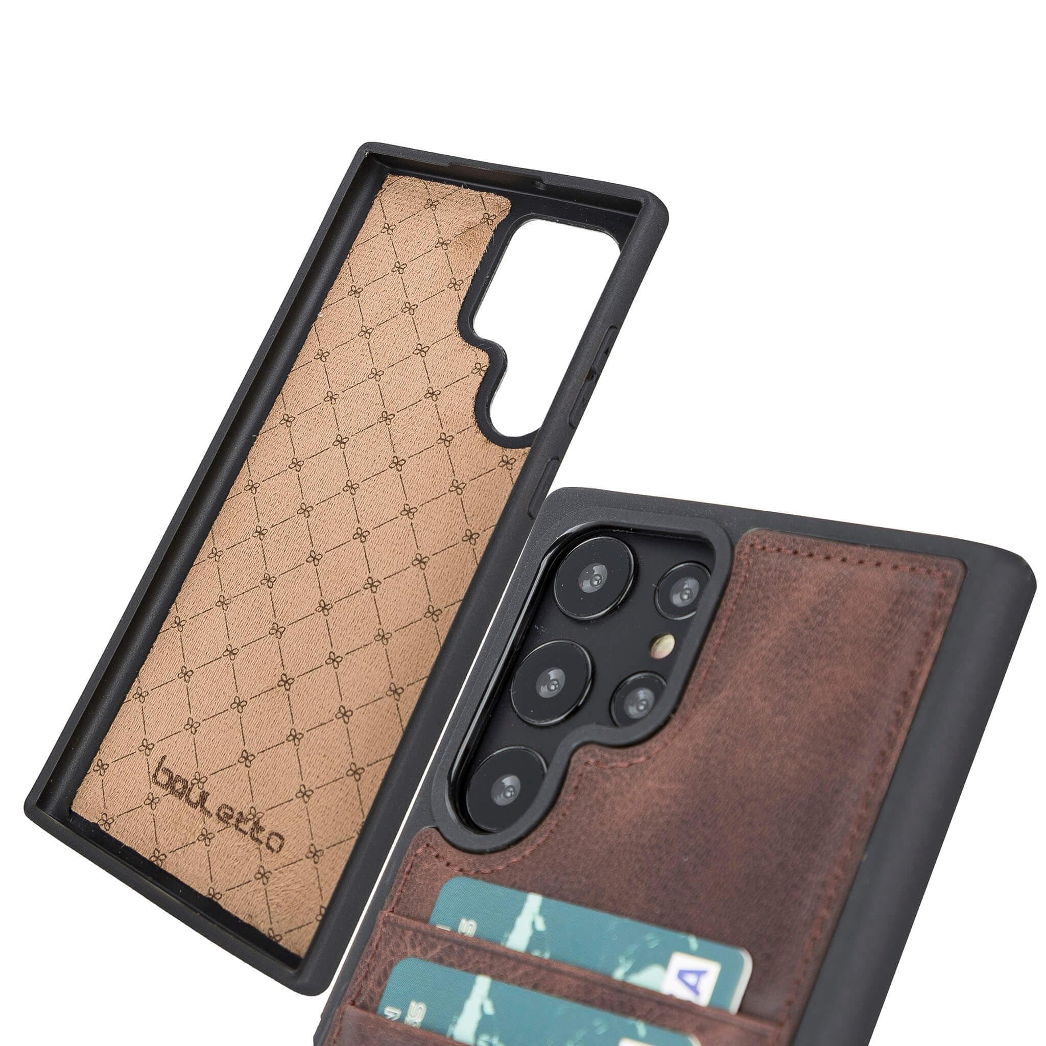 Samsung Galaxy S24 Series Leather Case with Card Holder - FXCP Bouletta LTD