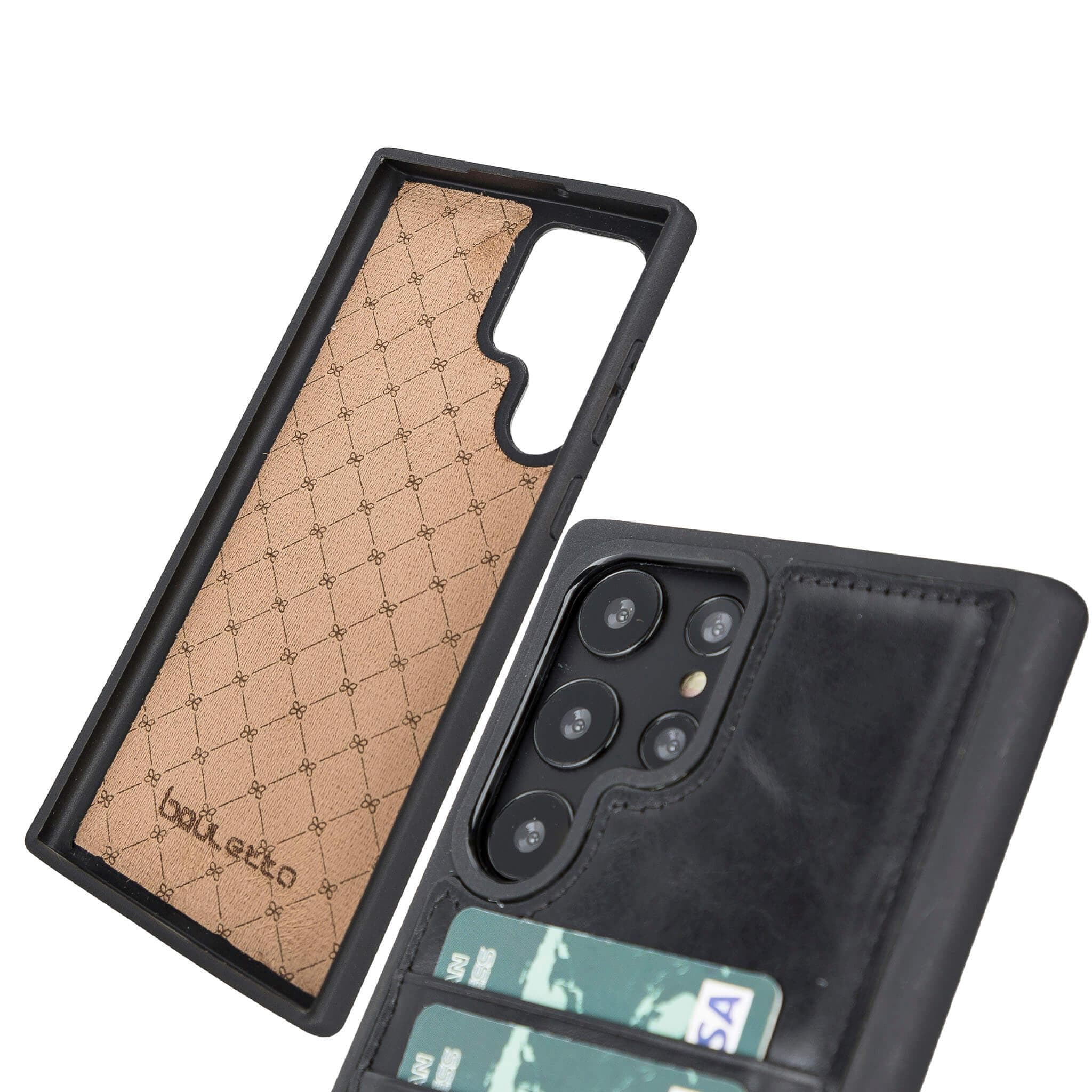 Samsung Galaxy S24 Series Leather Case with Card Holder - FXCP Bouletta LTD